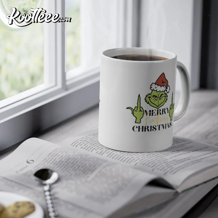 Merry Fucking Christmas - Grinch Christmas - Mug