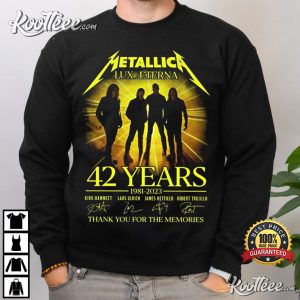 Metallica - Est. 1981 T-Shirt (Grey) - Size Large