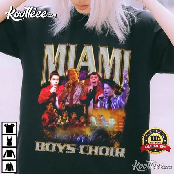 Miami Boys Choir Band Vintage 90s T-Shirt