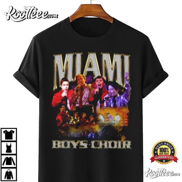 Miami Boys Choir Band Vintage 90s T-Shirt