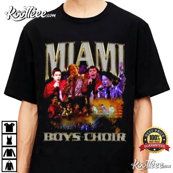 Miami Boys Choir Band Vintage 90s T-Shirt