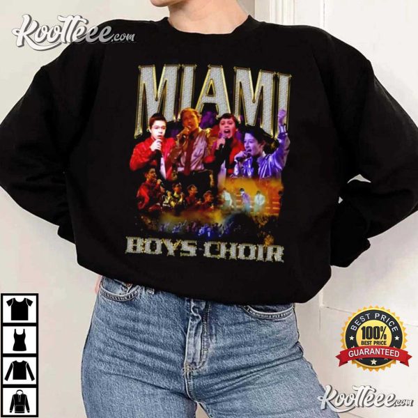 Miami Boys Choir Band Vintage 90s T-Shirt