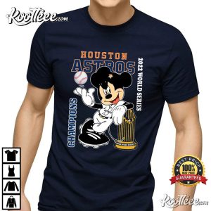 Mickey Mouse Playing Baseball World Series Champion Dodgers shirt