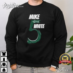 Mike Effing White New York Jets T-Shirt Mike Effing White New York Jets T Shirt 3