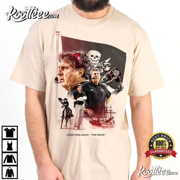 Mike Leach Pirate Gift For Fan T-Shirt