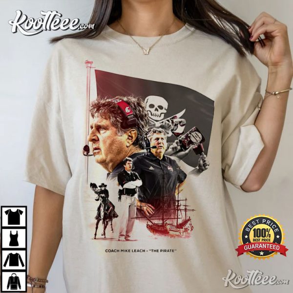 Mike Leach Pirate Gift For Fan T-Shirt