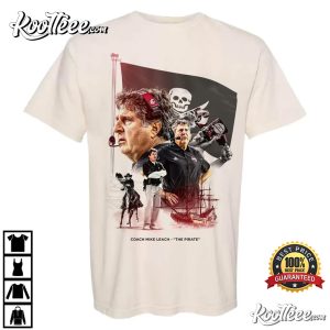 Mike Leach Pirate Gift For Fan T Shirt 3