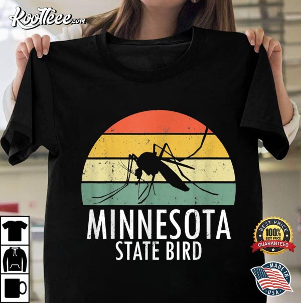 Minnesota Mosquito State Bird Funny Camping Outdoors T-Shirt