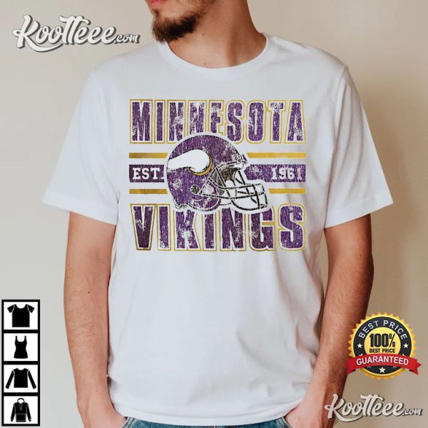 Minnesota Vikings Est 1961 Gift For Fan T-shirt