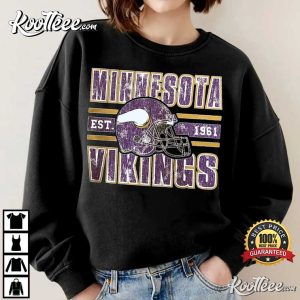 Minnesota Vikings Est 1961 Gift For Fan T-shirt Minnesota Vikings Est 1961 Gift For Fan T shirt 3