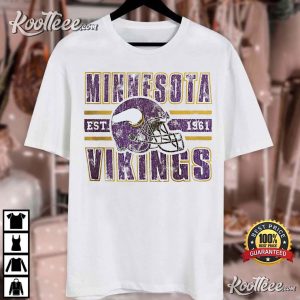 Minnesota Vikings Est 1961 Gift For Fan T-shirt Minnesota Vikings Est 1961 Gift For Fan T shirt 4