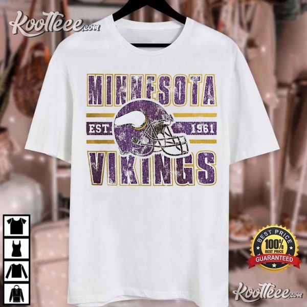 Minnesota Vikings Est 1961 Gift For Fan T-shirt