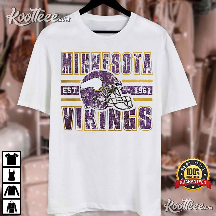 Minnesota Vikings football est 1961 go Vikings logo shirt, hoodie, sweater  and v-neck t-shirt