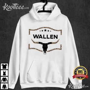 Morgan Wallen Western Cow Skull Country Music T shirt 1