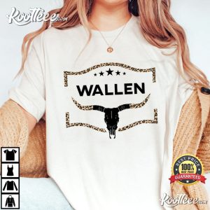 Morgan Wallen Western Cow Skull Country Music T shirt 3