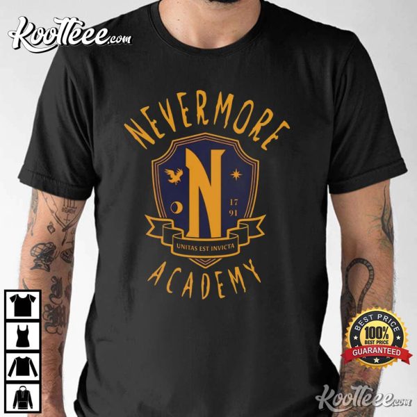 Nevermore Academy Wednesday TV Series 2022 T-Shirt