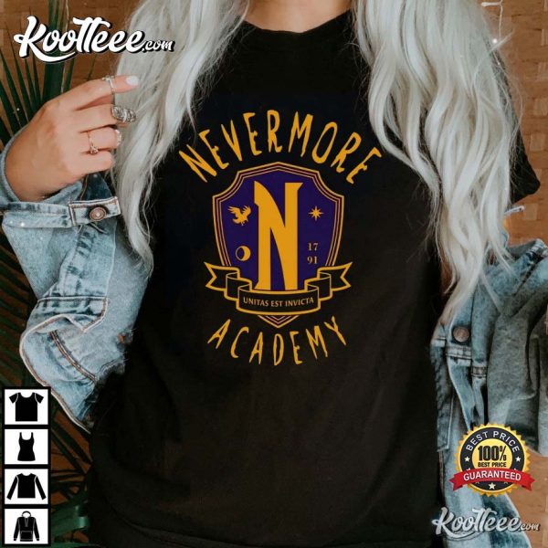 Nevermore Academy Wednesday TV Series 2022 T-Shirt