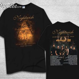 Nightwish Human II Nature European Tour 2022 T-Shirt Nightwish Human II Nature European Tour 2022 T-Shirt