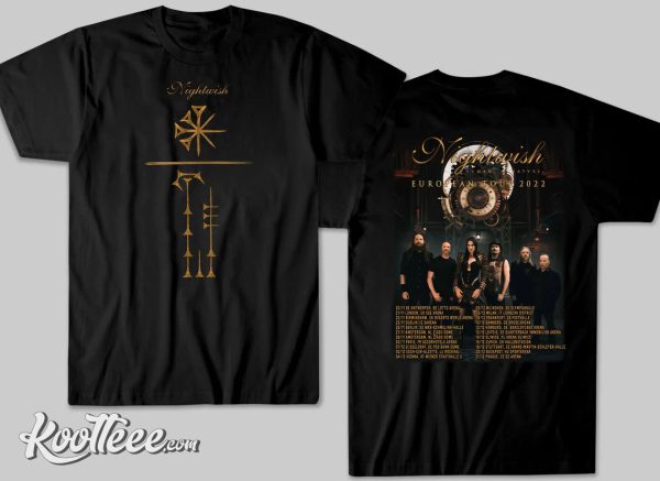 Nightwish Human II Nature European Tour T-Shirt