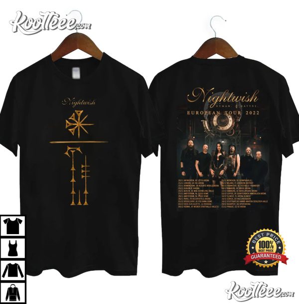 Nightwish Human II Nature European Tour T-Shirt