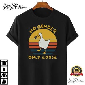 No Gender Only Goose Non-binary LGBT T-Shirt No Gender Only Goose Non binary LGBT T Shirt 4