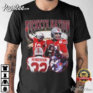 Ohio State Buckeyes Football CJ Stroud Football Player T-Shirt Ohio State Buckeyes Football CJ Stroud Football Player T Shirt 1 1