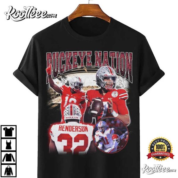 Ohio State Buckeyes Football CJ Stroud Football Player T-Shirt