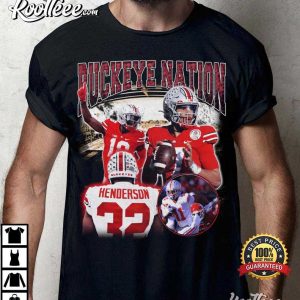 Ohio State Buckeyes TreVeyon Henderson T-Shirt Ohio State Buckeyes TreVeyon Henderson T-Shirt