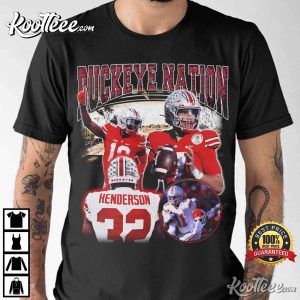 Ohio State Buckeyes TreVeyon Henderson T-Shirt Ohio State Buckeyes TreVeyon Henderson T Shirt 7