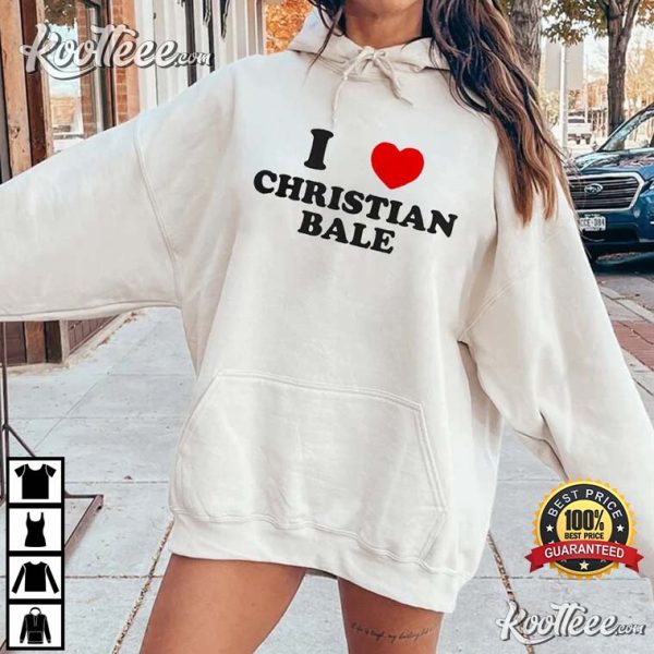 Olivia Rodrigo I Heart Christian Bale T-Shirt