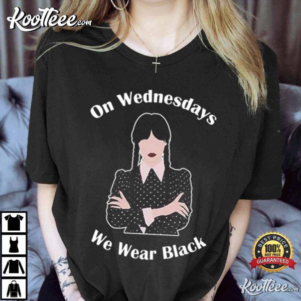 On Wednesdays We Wear Black Wednesday T-Shirt