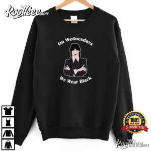 On Wednesdays We Wear Black Wednesday T-Shirt On Wednesdays We Wear Black Wednesday T Shirt 2
