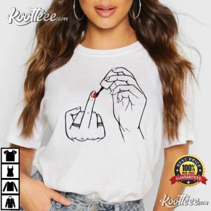 Organic Feminist Nail Polish Gift For Girl T-Shirt Organic Feminist Nail Polish Gift For Girl T-Shirt