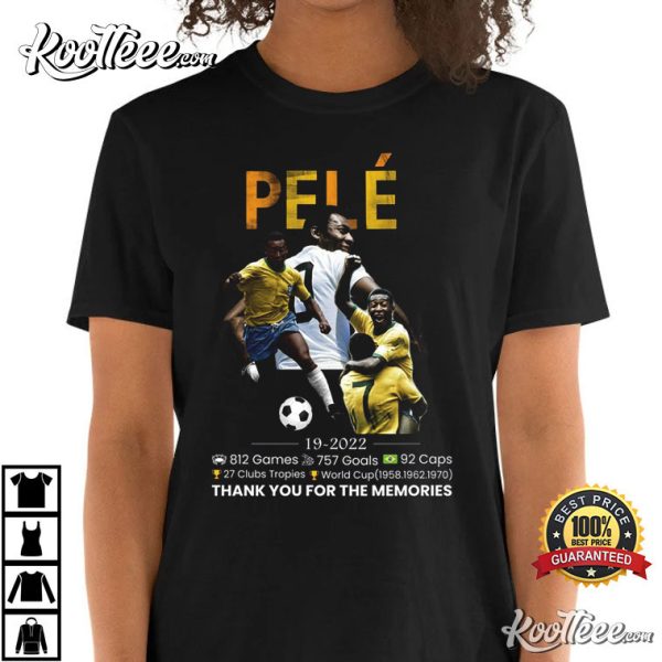 Pelé Brazil Soccer World Cup Best T-Shirt