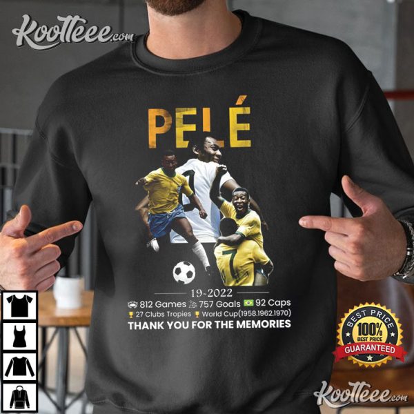 Pelé Brazil Soccer World Cup Best T-Shirt