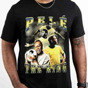 Pelé The King Of Football Thank You For The Memories T-shirt Pele The King Of Football Thank You For The Memories T shirt 1
