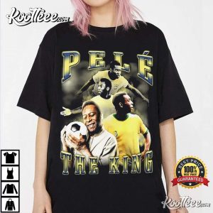 Pelé The King Of Football Thank You For The Memories T-shirt Pelé The King Of Football Thank You For The Memories T-shirt