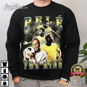 Pelé The King Of Football Thank You For The Memories T-shirt Pele The King Of Football Thank You For The Memories T shirt 4