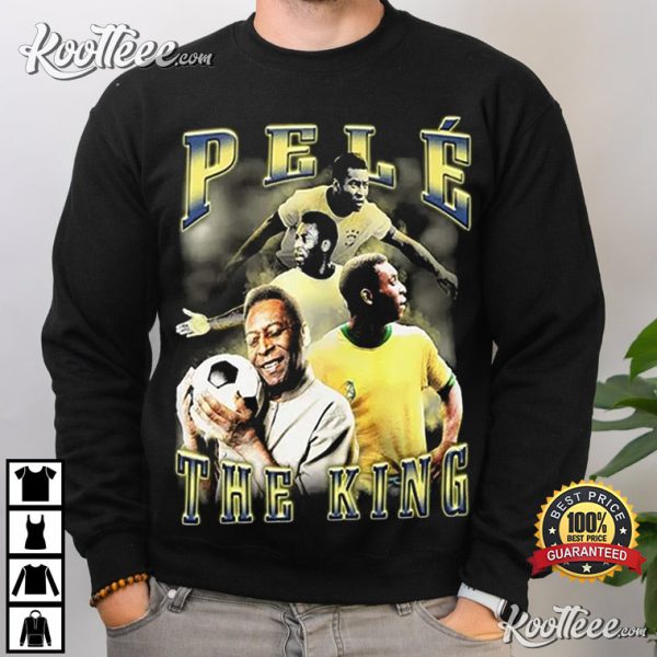 Pelé The King Of Football Thank You For The Memories T-shirt