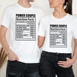 Power Couple Valentine’s Day Gift Couples Shirts