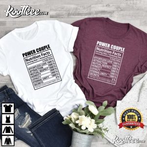 Power Couple Valentine's Day Gift Couples Shirts Power Couple Valentines Day Gift Couples Shirts 2