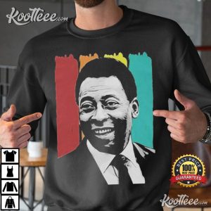 Pray For Legend Brazil Soccer Player Pele T shirt 2
