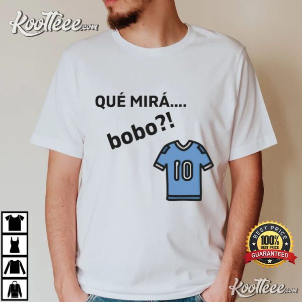 Que Mira Bobo Lionel Messi Argentina Unisex T-Shirt #5