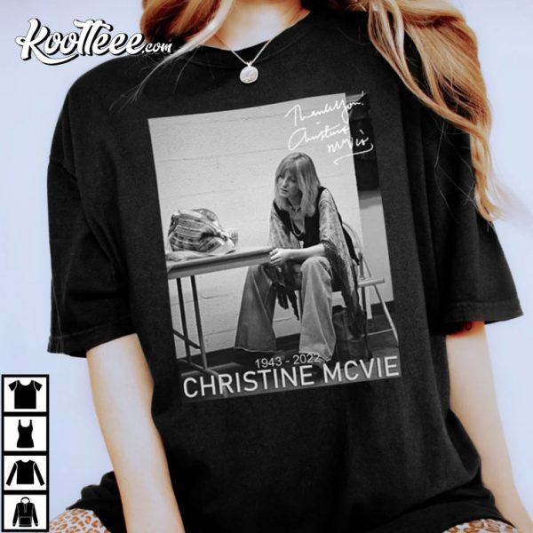 RIP Christine Mcvie Fleetwood Mac Vintage T-Shirt