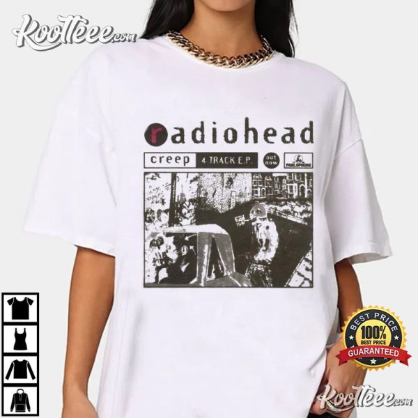 Radiohead With The Hot Hit Creep Gift For Fans T-shirt