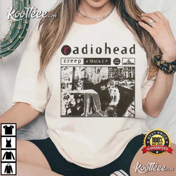 Radiohead With The Hot Hit Creep Gift For Fans T-shirt