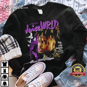 Rapper Juice Wrld Higgins Anthony Hip Hop Never Die T Shirt 2