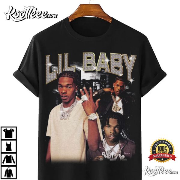 Rapper Lil Baby Classic Vintage Bootleg Rap T-Shirt