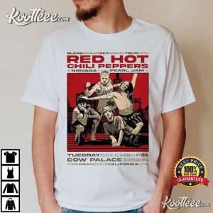 Red Hot Chili Peppers Unlimited Love Tour T-Shirt Red Hot Chili Peppers Unlimited Love Tour T Shirt 3