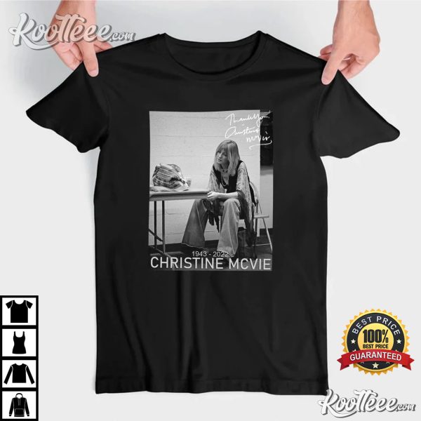 Rest In Peace Christine Mcvie Fleetwood Mac T-Shirt